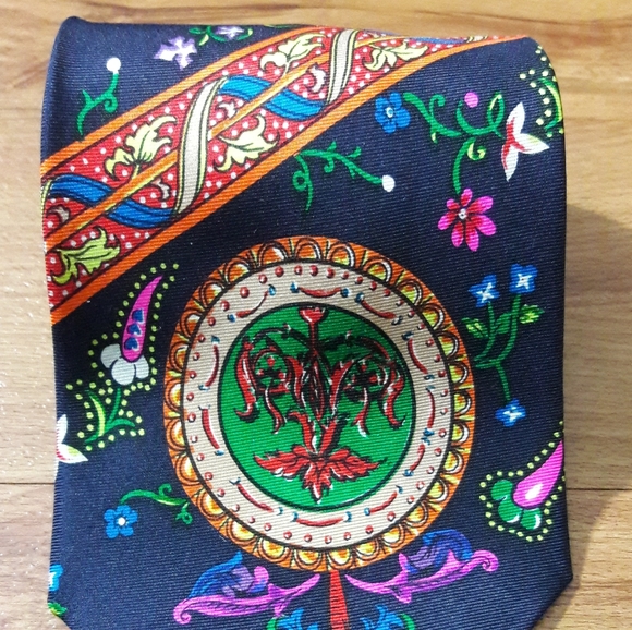 Stylvs Mens 100% Silk Necktie - Picture 8 of 10